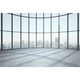 Papier peint panoramique XL City view Bleu ciel Satiné