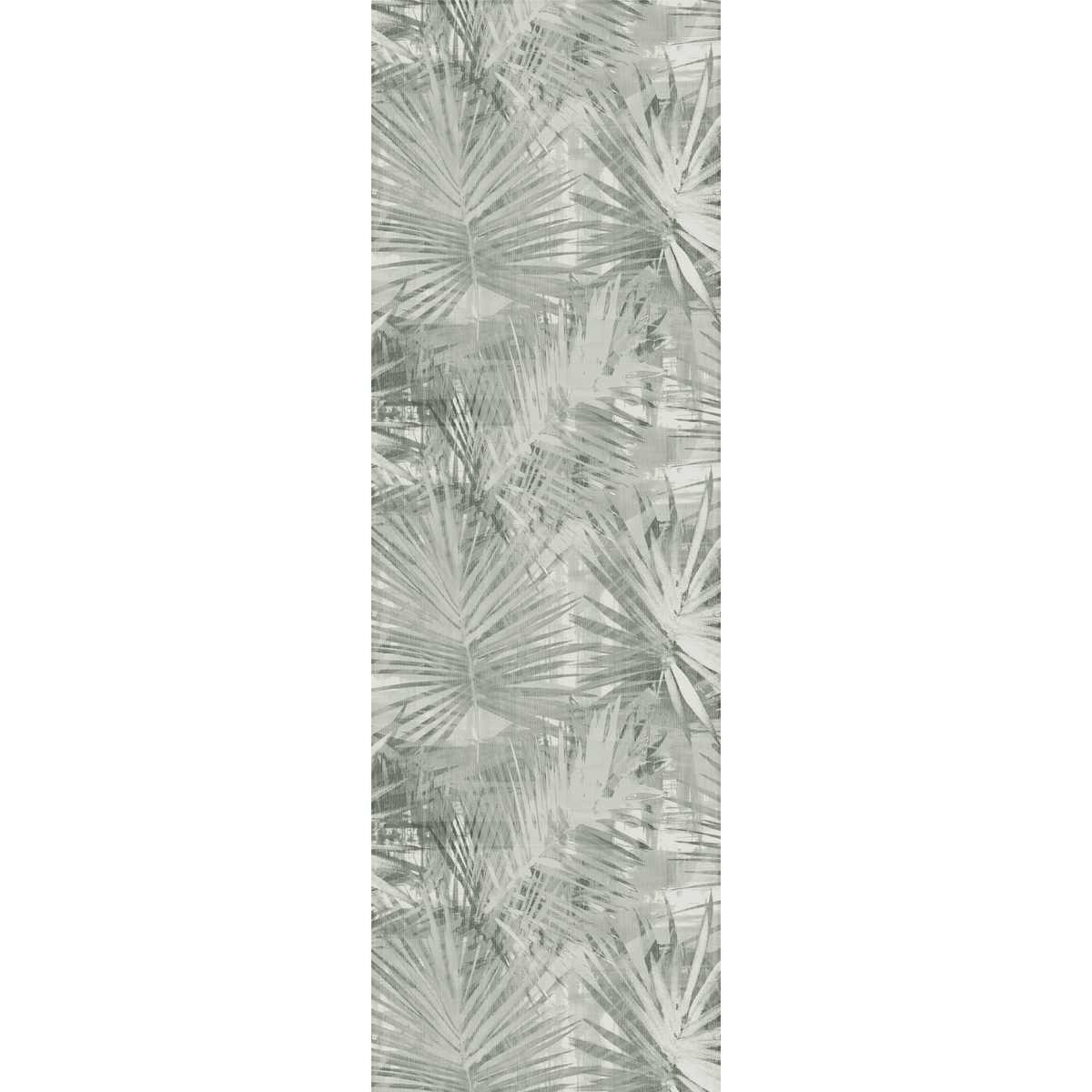 4MURS Papier peint vinyle Yucca Vert de gris Trame
