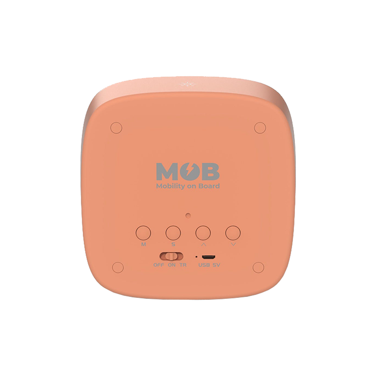 MOBILITY ON BOARD Réveil Mob billy clock veilleuse lapin Brun