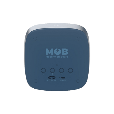 MOBILITY ON BOARD Réveil Mob billy clock veilleuse lapin Bleu marine