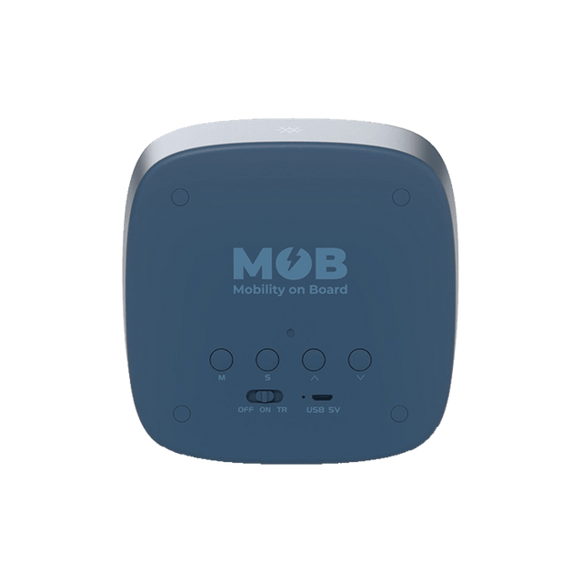 Mobility on Board Réveil MOB BILLY CLOCK VEILLEUSE LAPIN bleu marine