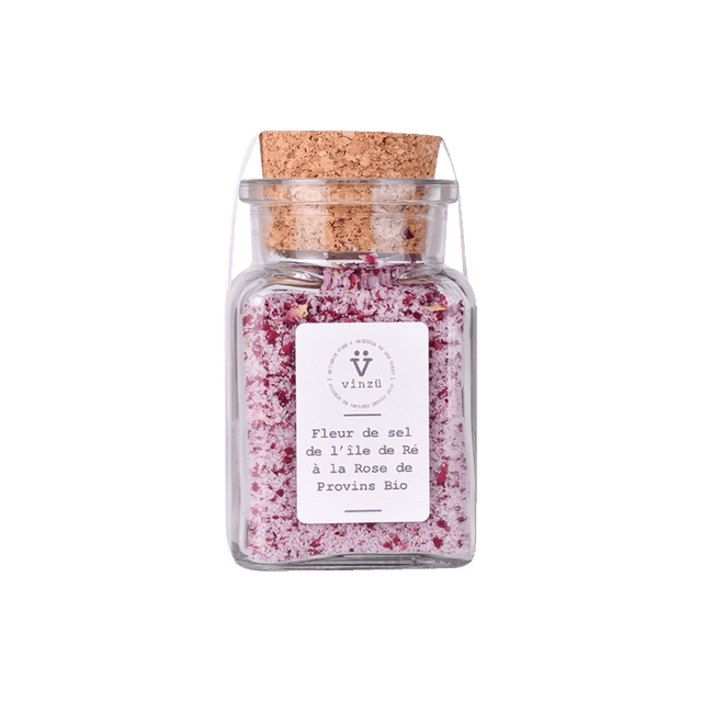 VINZÜ Sel et poivre ROSE DE PROVINS BIO