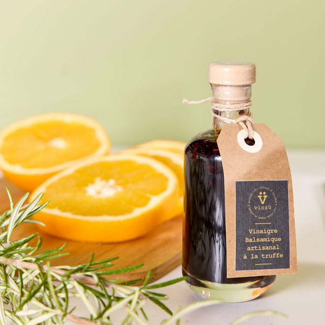 VINZÜ Vinaigre balsamique ARTISANAL À LA TRUFFE D'ÉTÉ