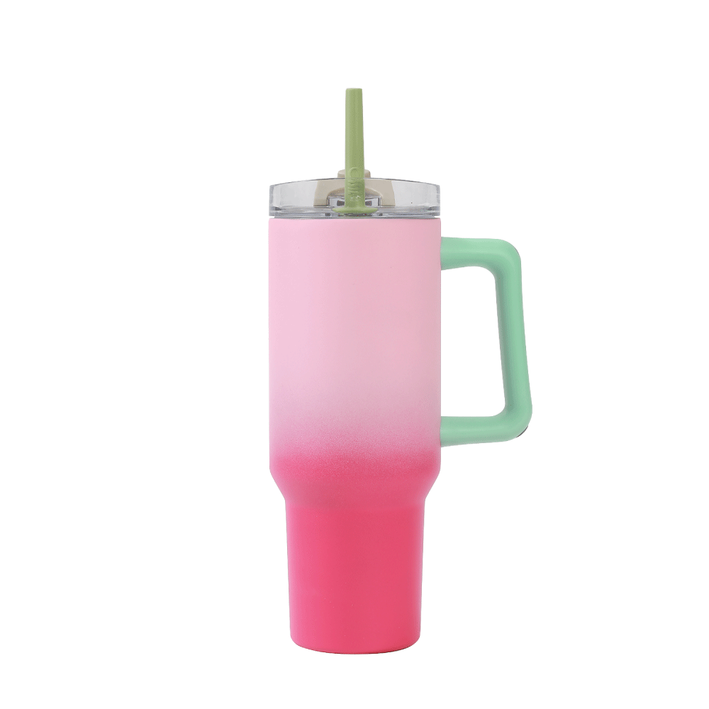 I-TOTAL Gourde isotherme Géant rose dégradé Rose 1200ML