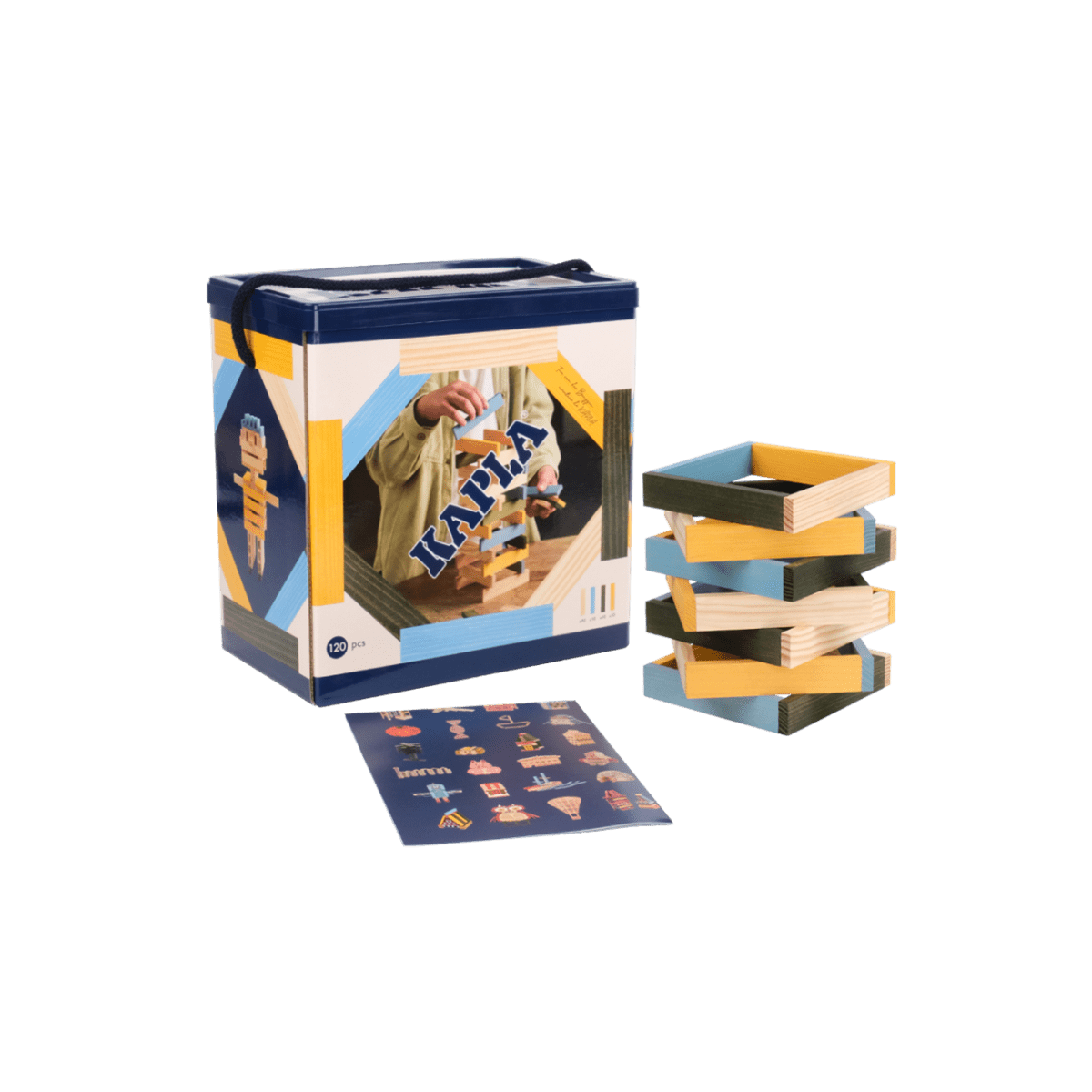 Jeu de construction Kapla baril 120 Multicolore