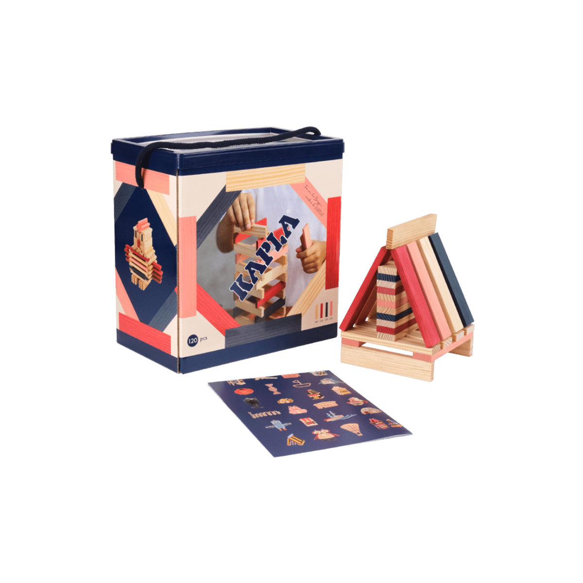 Jeu de construction Kapla baril 120 Multicolore