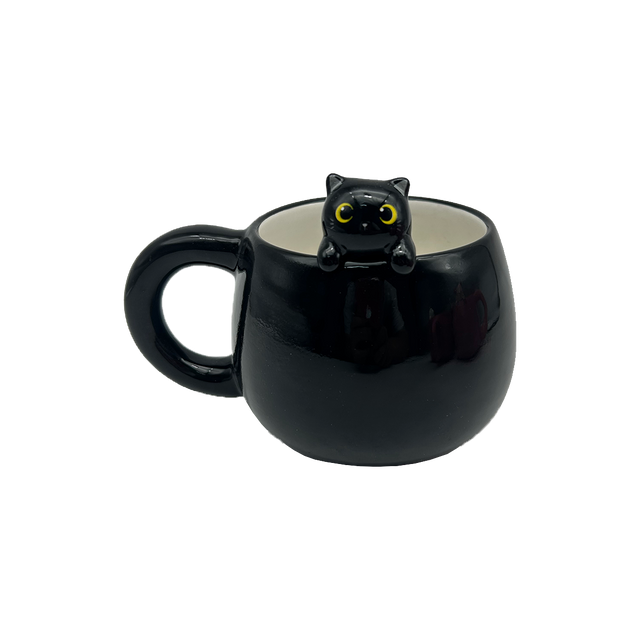 I-TOTAL Mug CHAT coloris noir