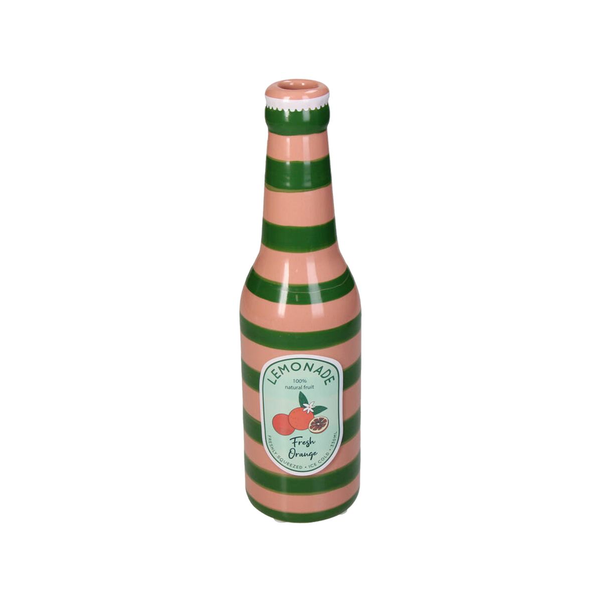 Soliflore Bouteille limonade Vert