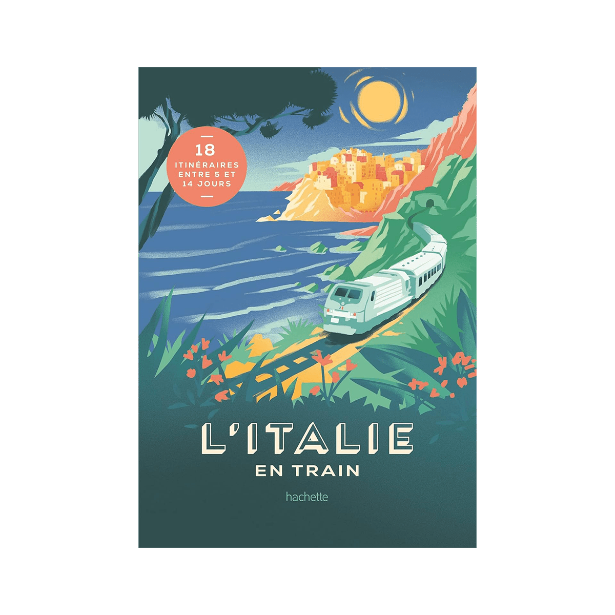 Livre voyage et nature L'italie en train Multicolore