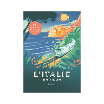 Livre voyage et nature L'italie en train Multicolore
