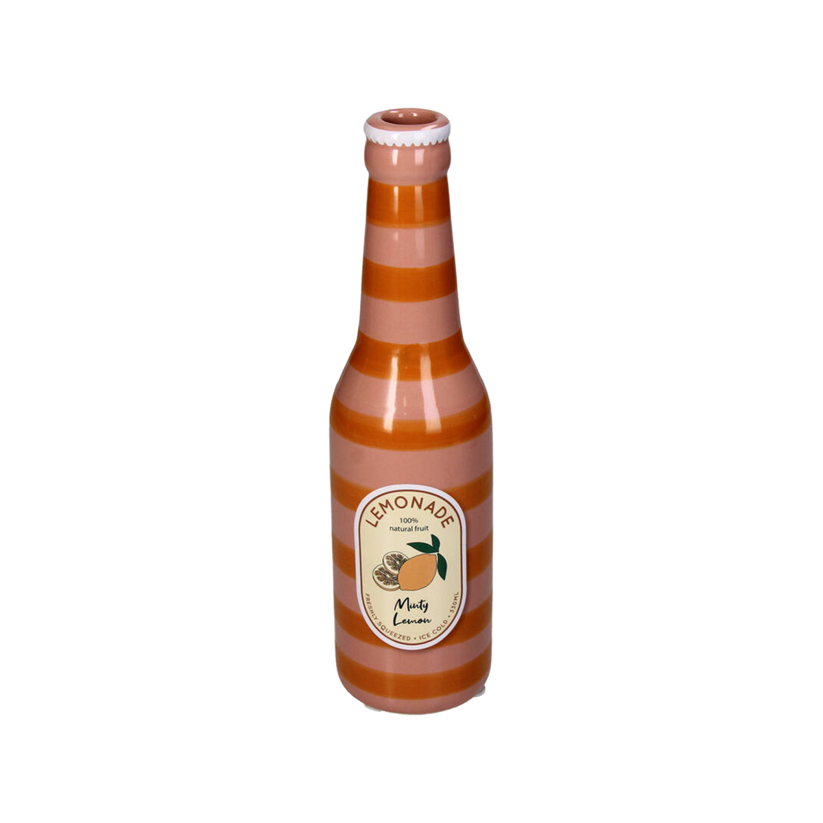 Soliflore Bouteille limonade Orange
