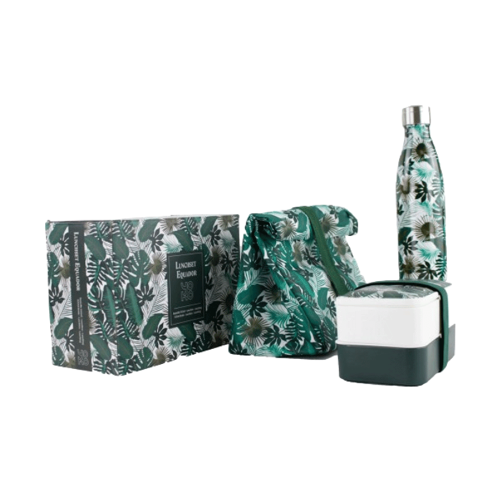YOKO DESIGN Lunch box Coffret equador Vert 1700ML