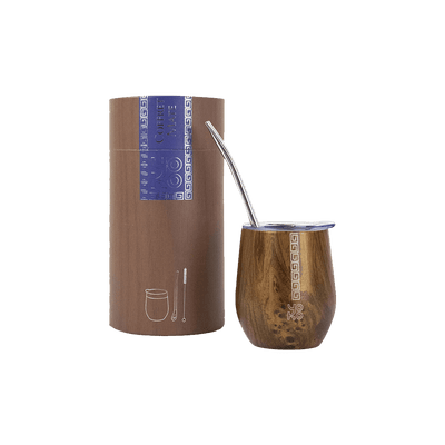 YOKO DESIGN Coffret tasses Mate Brun 250ML