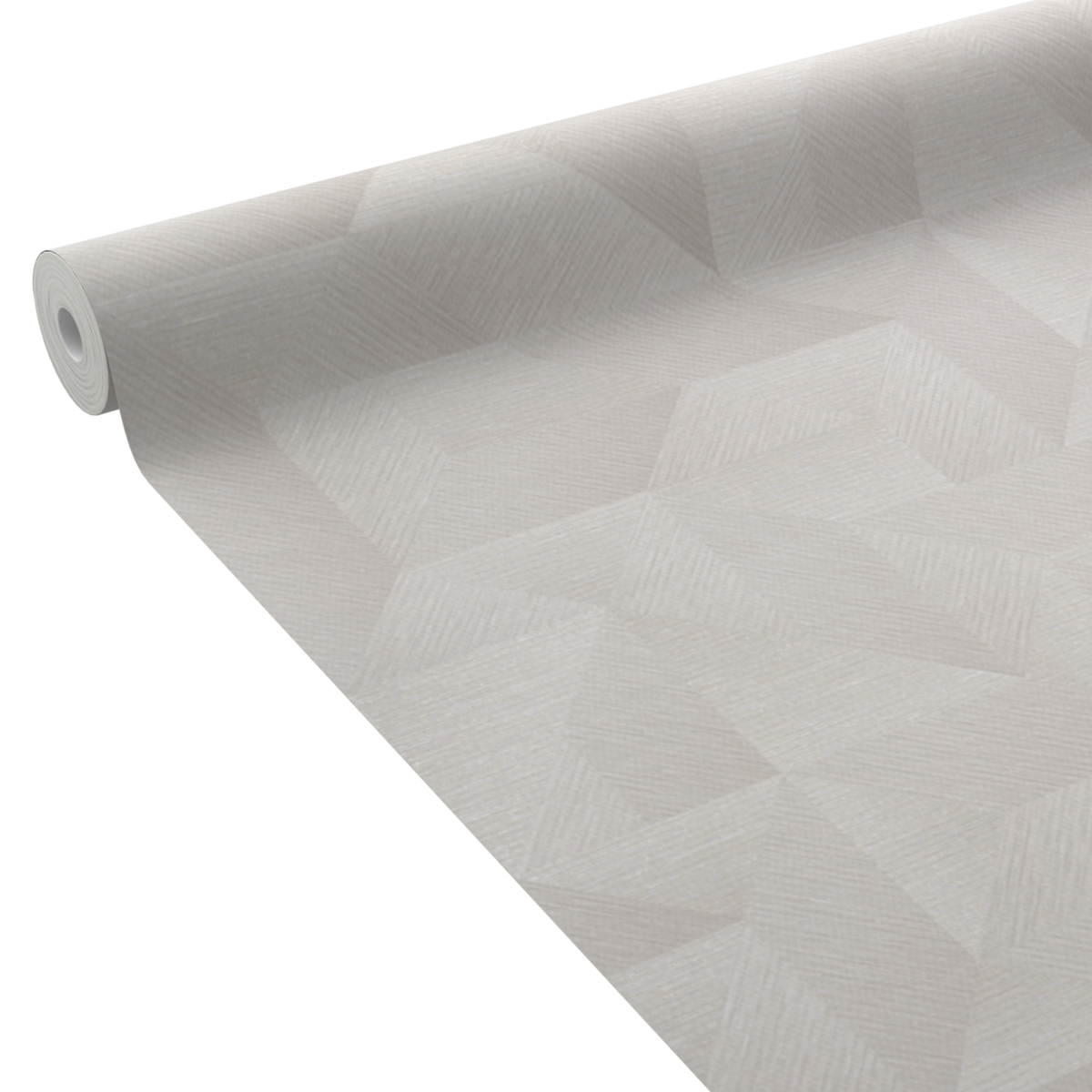 Papier peint intissé Zakary Blanc