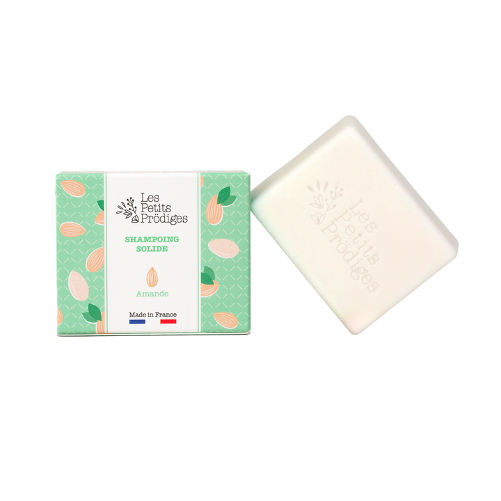 LES PETITS PRÖDIGES Shampoing solide Amande Vert Amande 80G