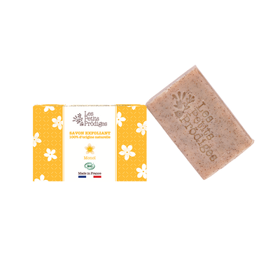 LES PETITS PRÖDIGES Savon Exfoliant monoi Jaune Monoi 100G