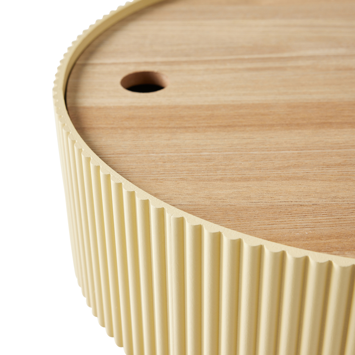 Bout de canapé Luce Beige