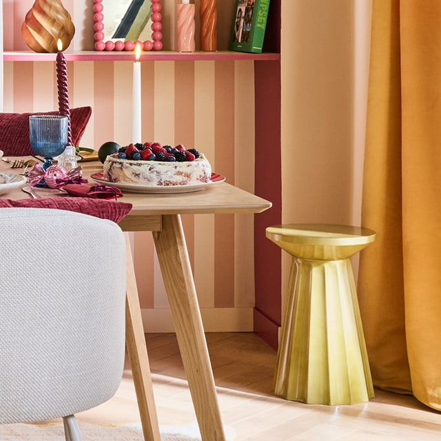 Table d'appoint MALOU coloris vert