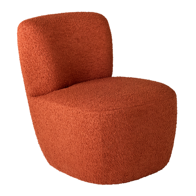 Fauteuil MARLA coloris terracotta