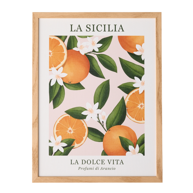 4MURS Tableau LA DOLCE VITA coloris multicolore