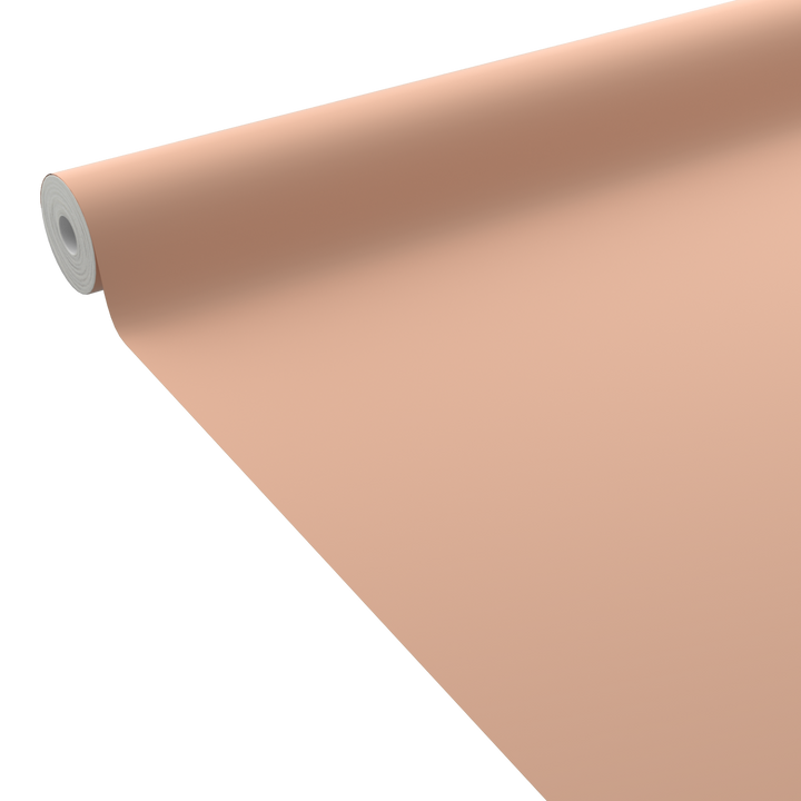 4MURS Papier peint intissé Opal Pêche Lisse