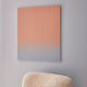 4MURS Tableau en plexiglas Horizon Orange, bleu