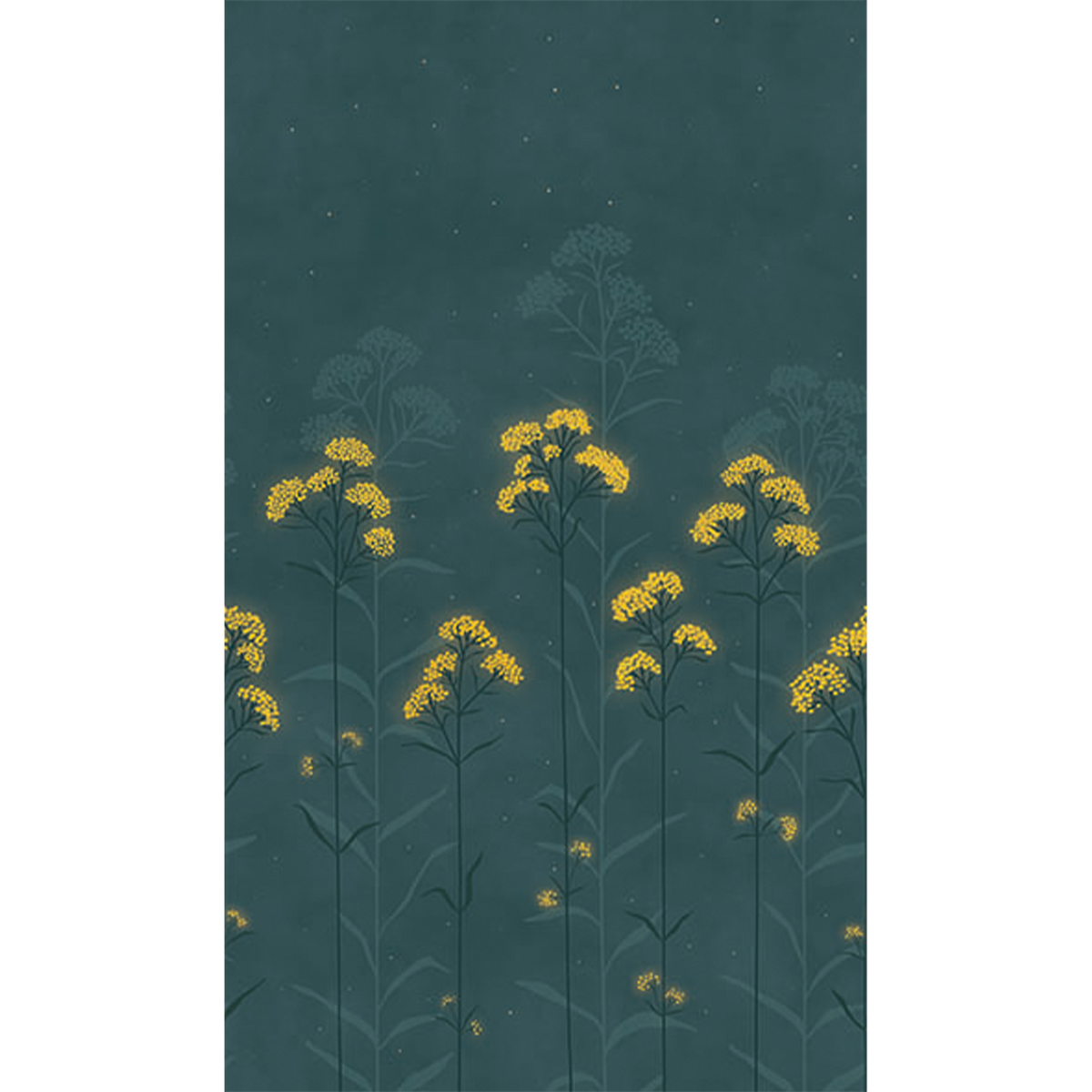 4MURS Papier peint panoramique L Lumio Bleu nuit Mat