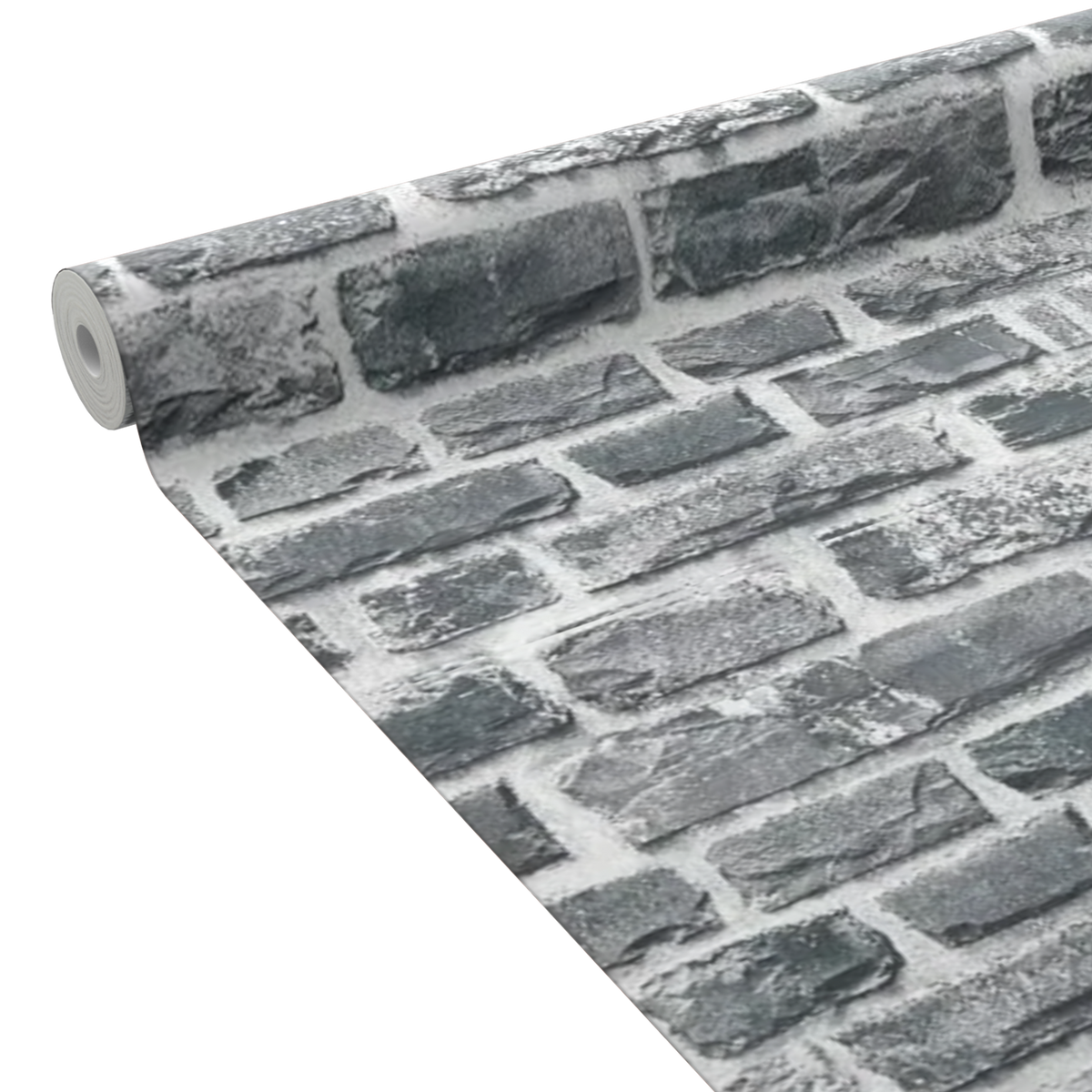 Papier peint intissé pré-encollé Kentucky Gris foncé