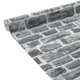 Papier peint intissé pré-encollé Kentucky Gris foncé