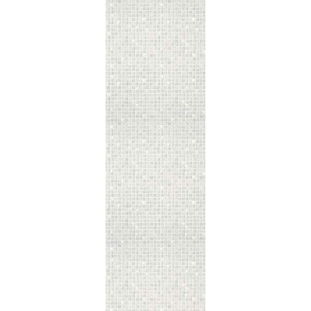 Papier peint intissé MOSAÏC coloris blanc grisé