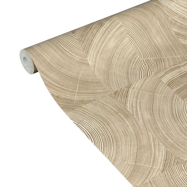 4MURS Papier peint intissé BARRY coloris bois clair