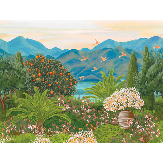4MURS Papier peint panoramique XL BELLAGIO 371 x 280 cm