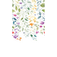 4MURS Papier peint panoramique L Idella Multicolore Satiné