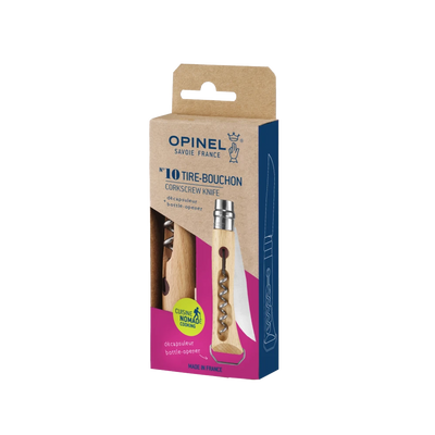 OPINEL Tire-bouchon N°10 tire-bouchon decapsuleur hetre Beige