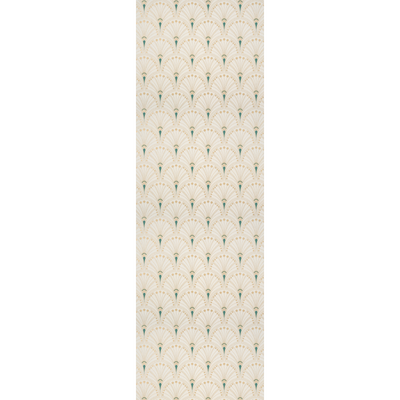 Papier peint intissé Assiah Blanc et doré