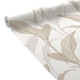 ELLE DECORATION Papier peint intissé Marjory Blanc et doré