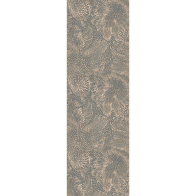 Papier peint intissé Artificio Gris foncé et doré