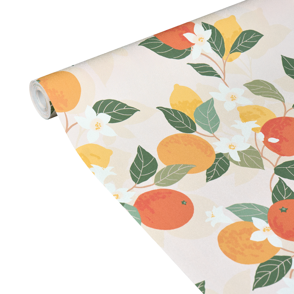 4MURS Papier peint intissé Arancia Multicolore