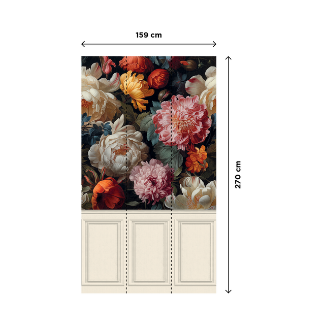 4MURS Papier peint panoramique L ROSELIANDE 159 x 270 cm