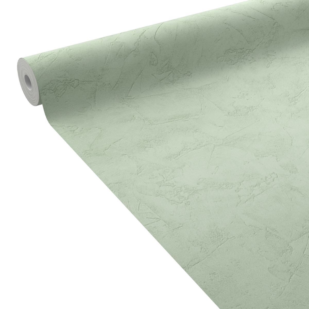 4MURS Papier peint intissé Ravenne Vert embrun Crépi grésé