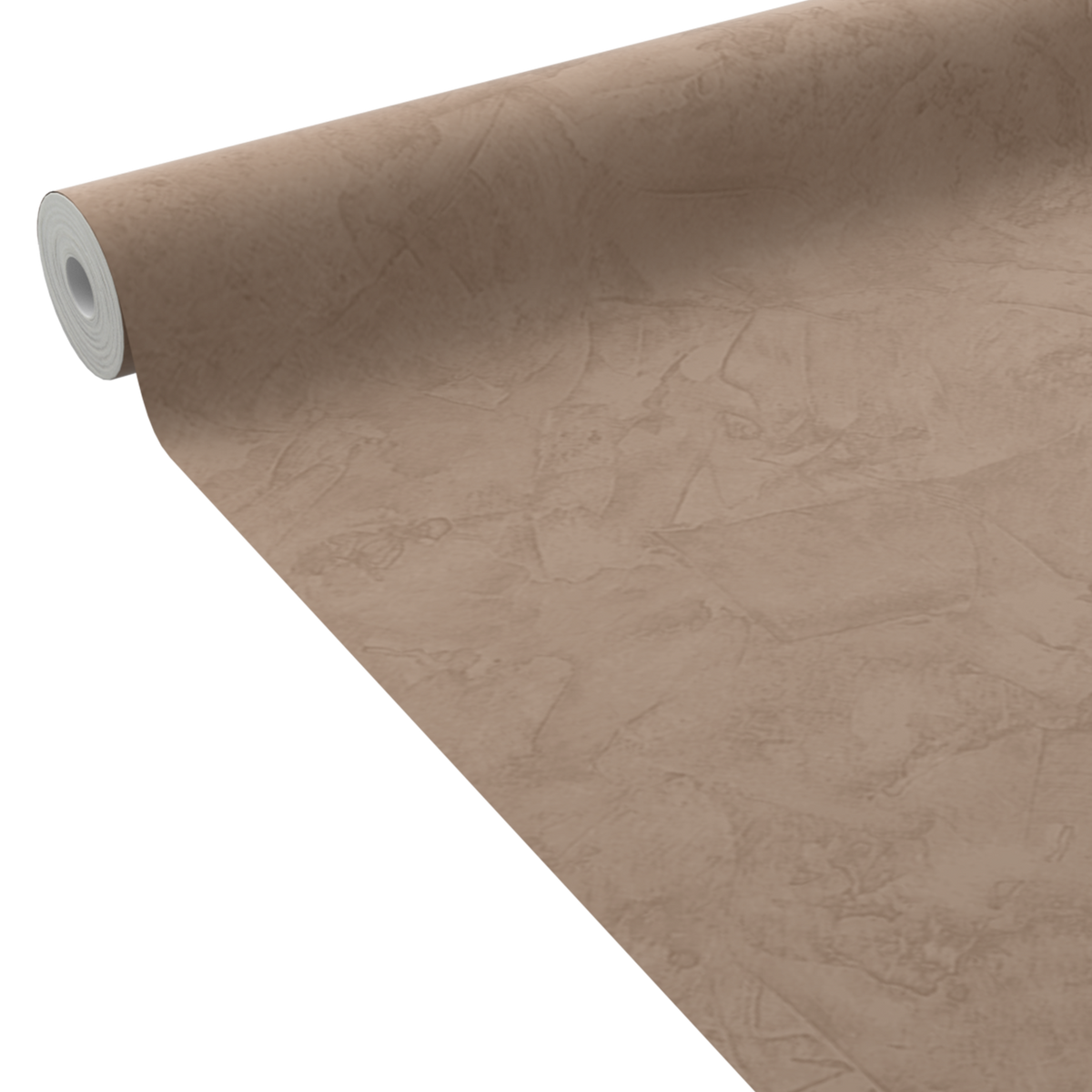 4MURS Papier peint intissé Ravenne Praliné Crépi grésé