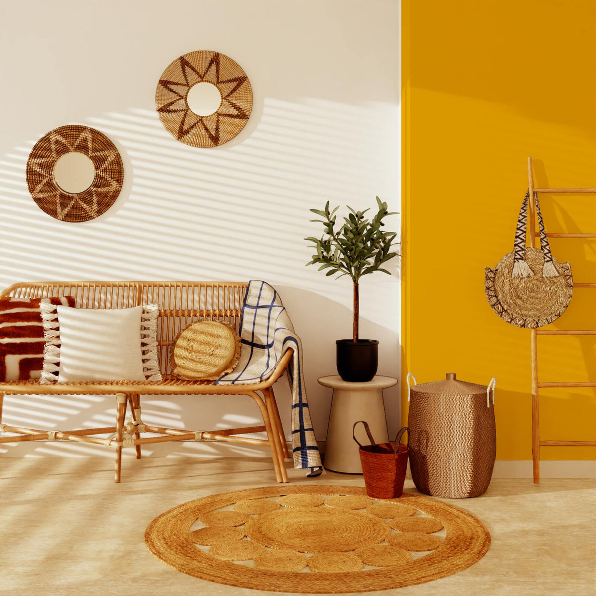 ECO ID Peinture Eco Ocre Satiné 0,5L