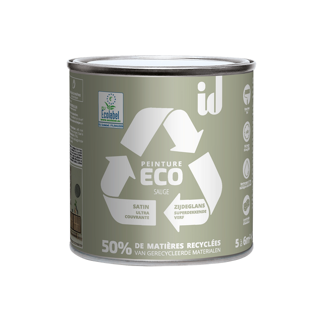 ECO ID Peinture ECO Peinture sauge Satiné 0,5 L