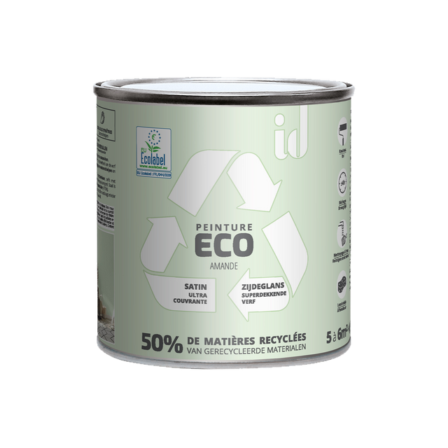 ECO ID Peinture ECO Peinture amande Satiné 0,5 L