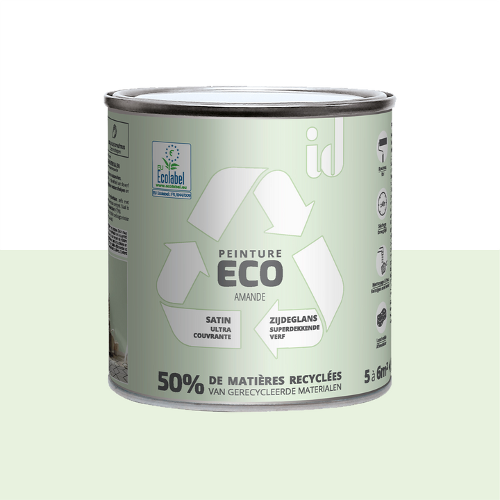 ECO ID Peinture Eco Amande Satiné 0,5L