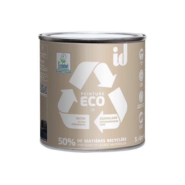ECO ID Peinture ECO Peinture lin Satiné 0,5 L