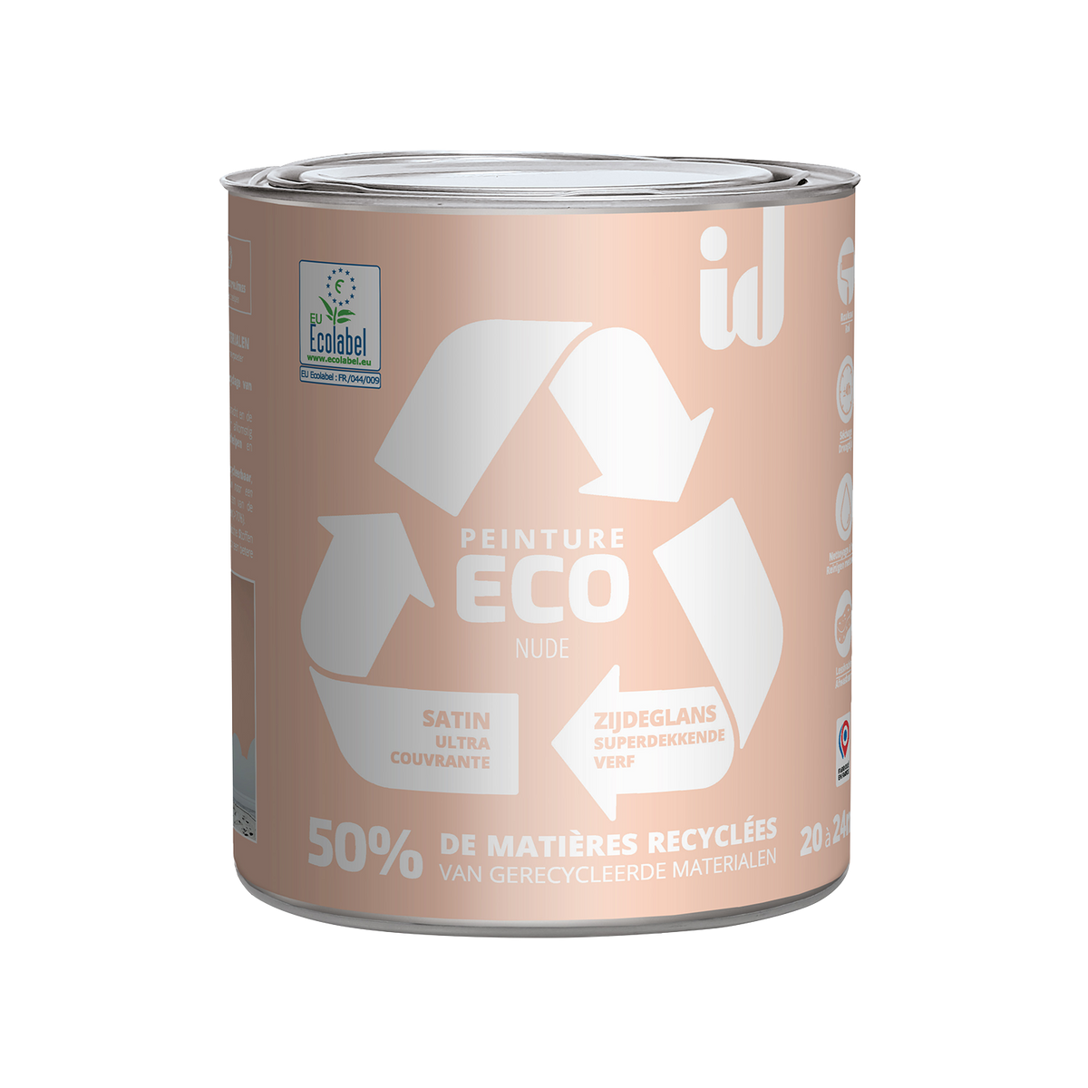 ECO ID Peinture Eco Nude Satiné 2L
