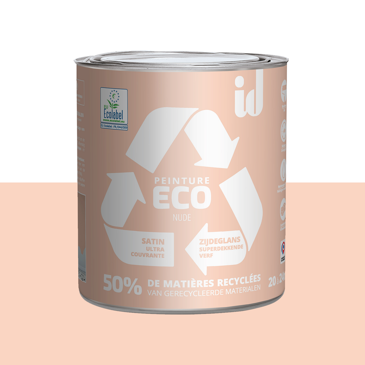 ECO ID Peinture Eco Nude Satiné 2L