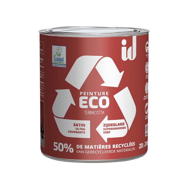 ECO ID Peinture ECO Peinture terracotta Satiné 2 L