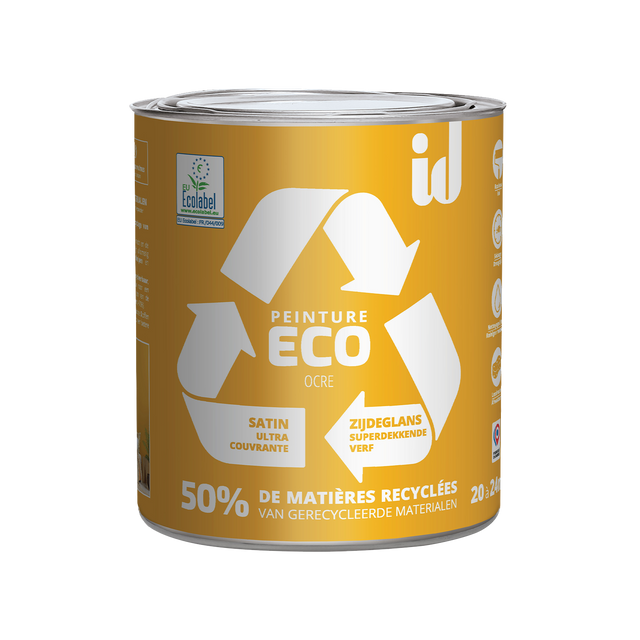 ECO ID Peinture ECO Peinture ocre Satiné 2 L
